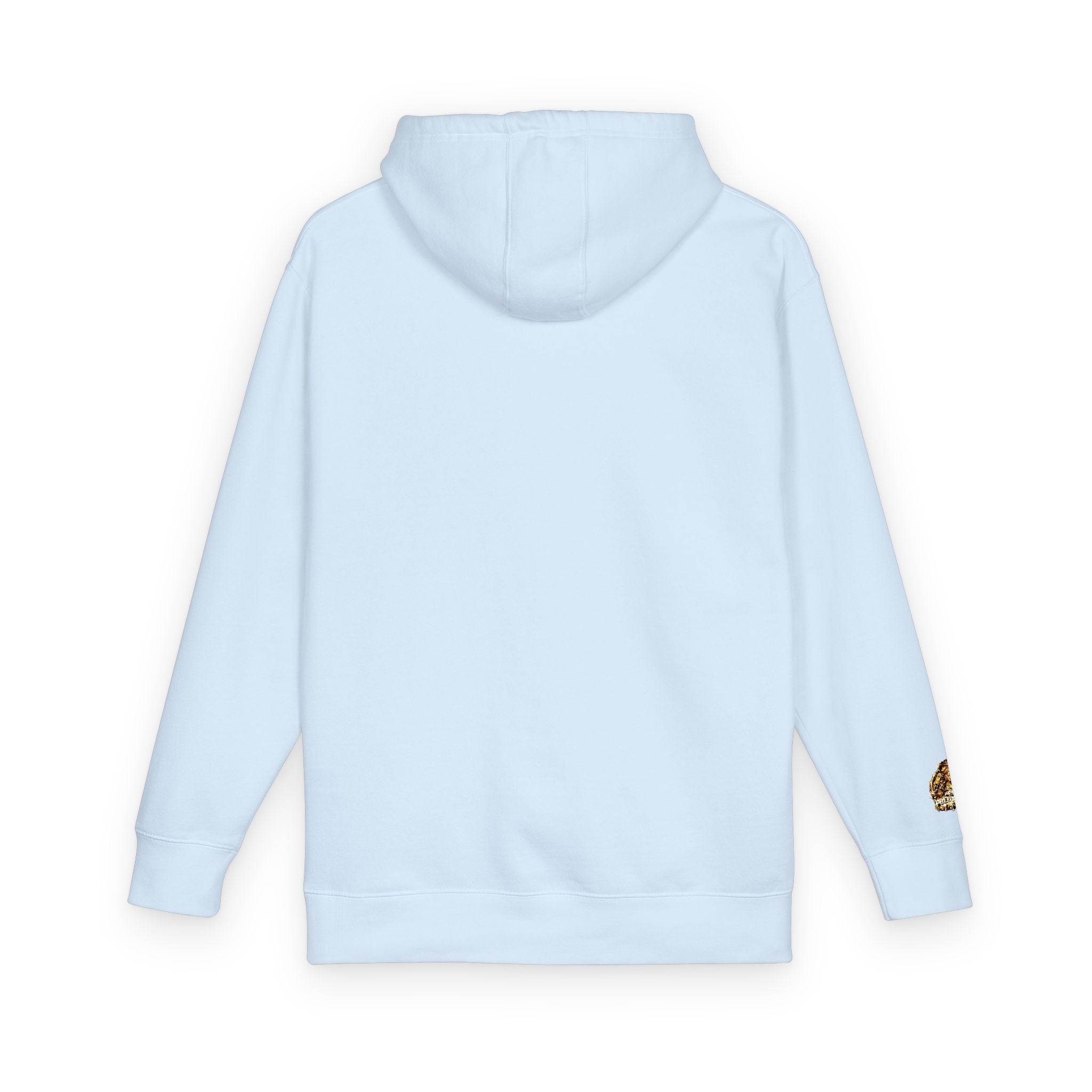 Floral P Initial Hoodie — Pink Rose Gold Monogram Fleece