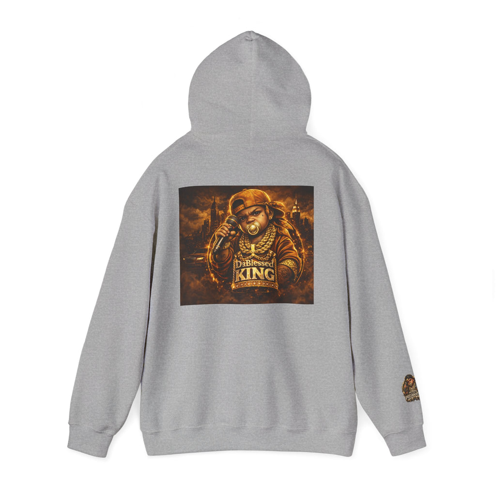 Hip-Hop King Hoodie — 'Prezzidential' Rap Tribute Pullover