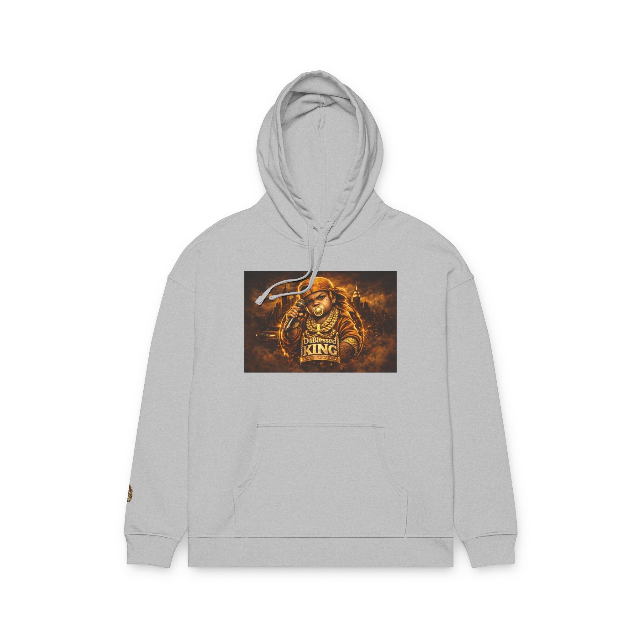 Gold Letter P King Hoodie — Vintage Royalty Graphic Hoodie!!