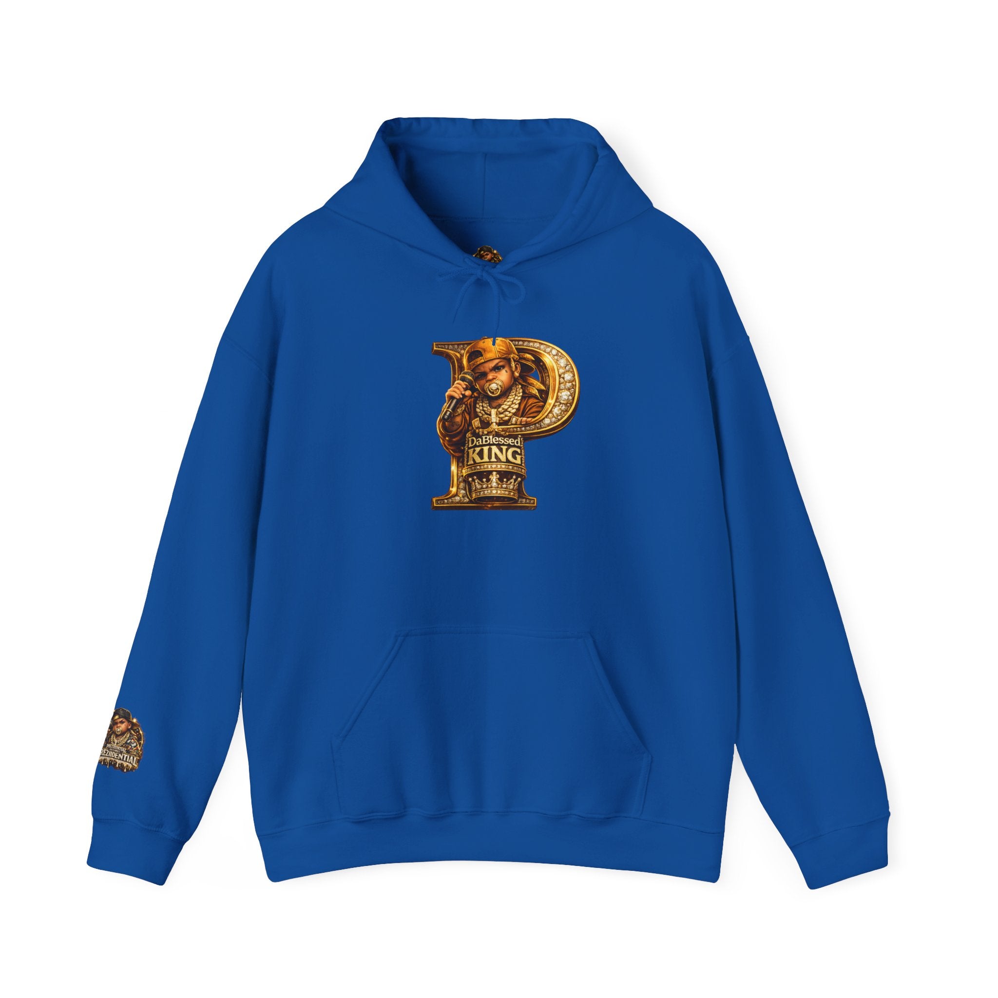 Hip-Hop King Hoodie — 'Prezzidential' Rap Tribute Pullover