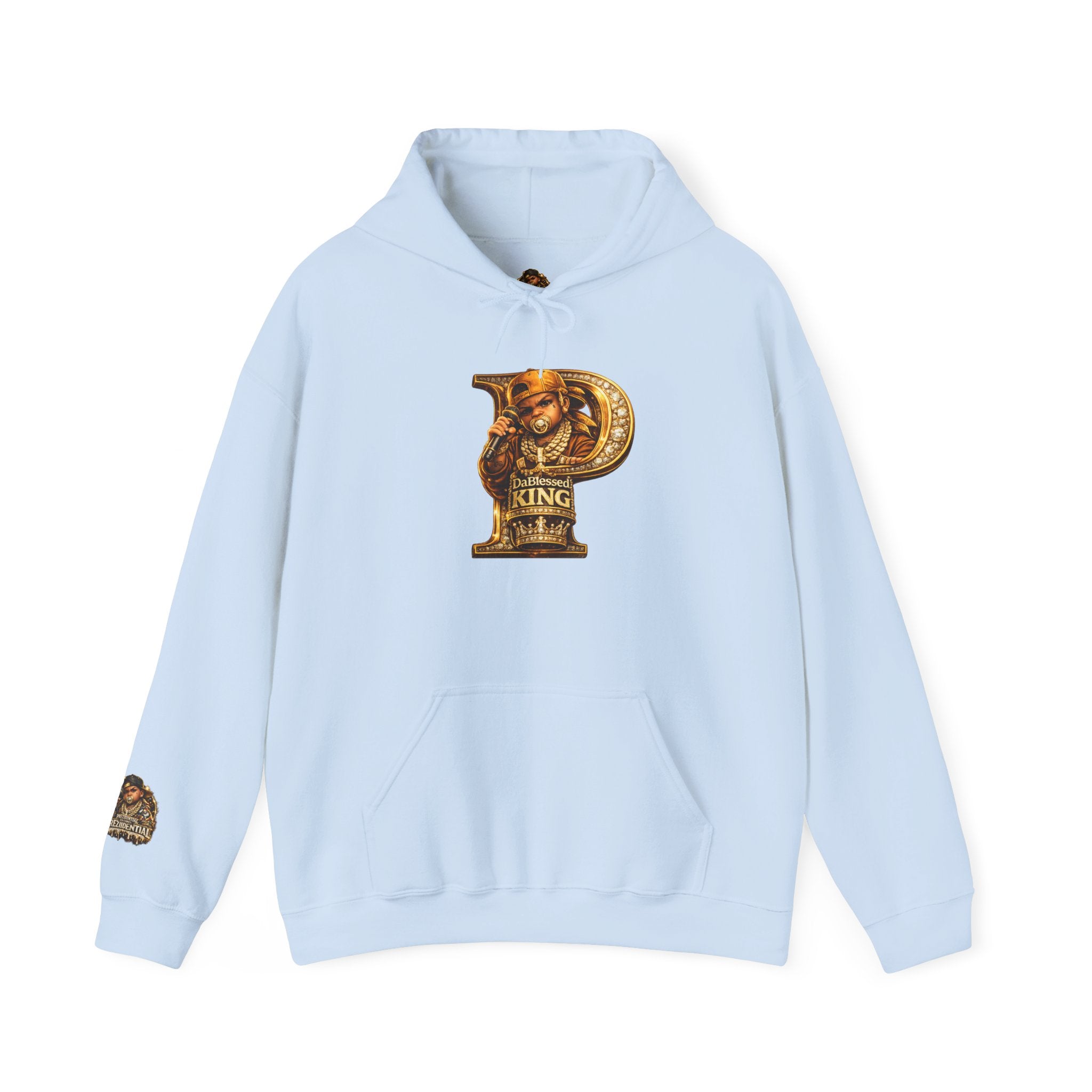 Hip-Hop King Hoodie — 'Prezzidential' Rap Tribute Pullover