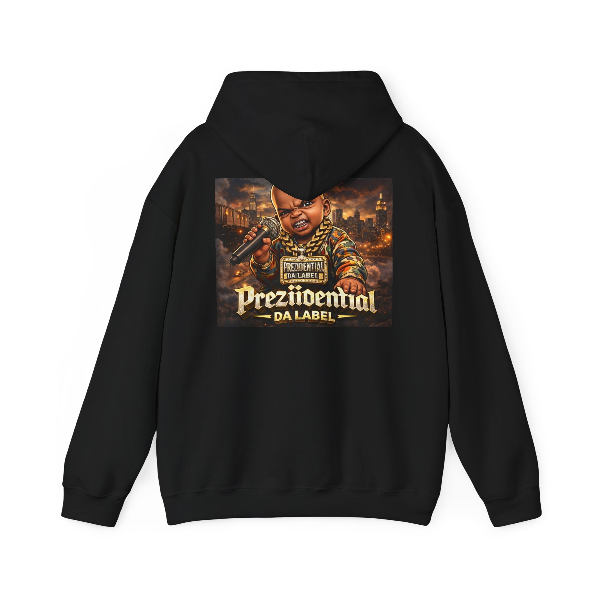 Prezidential Da Label Hoodie - Rap Album Art Pullover