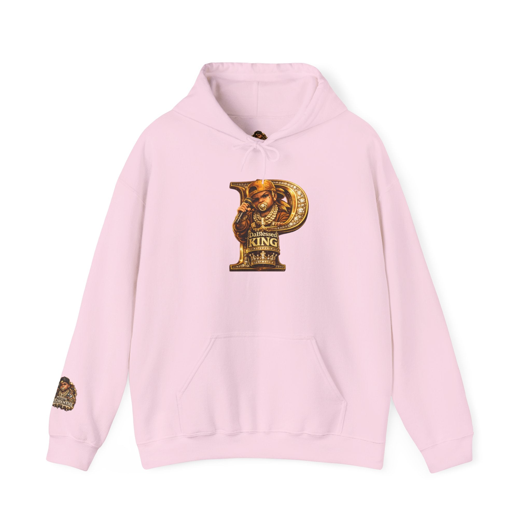 Hip-Hop King Hoodie — 'Prezzidential' Rap Tribute Pullover