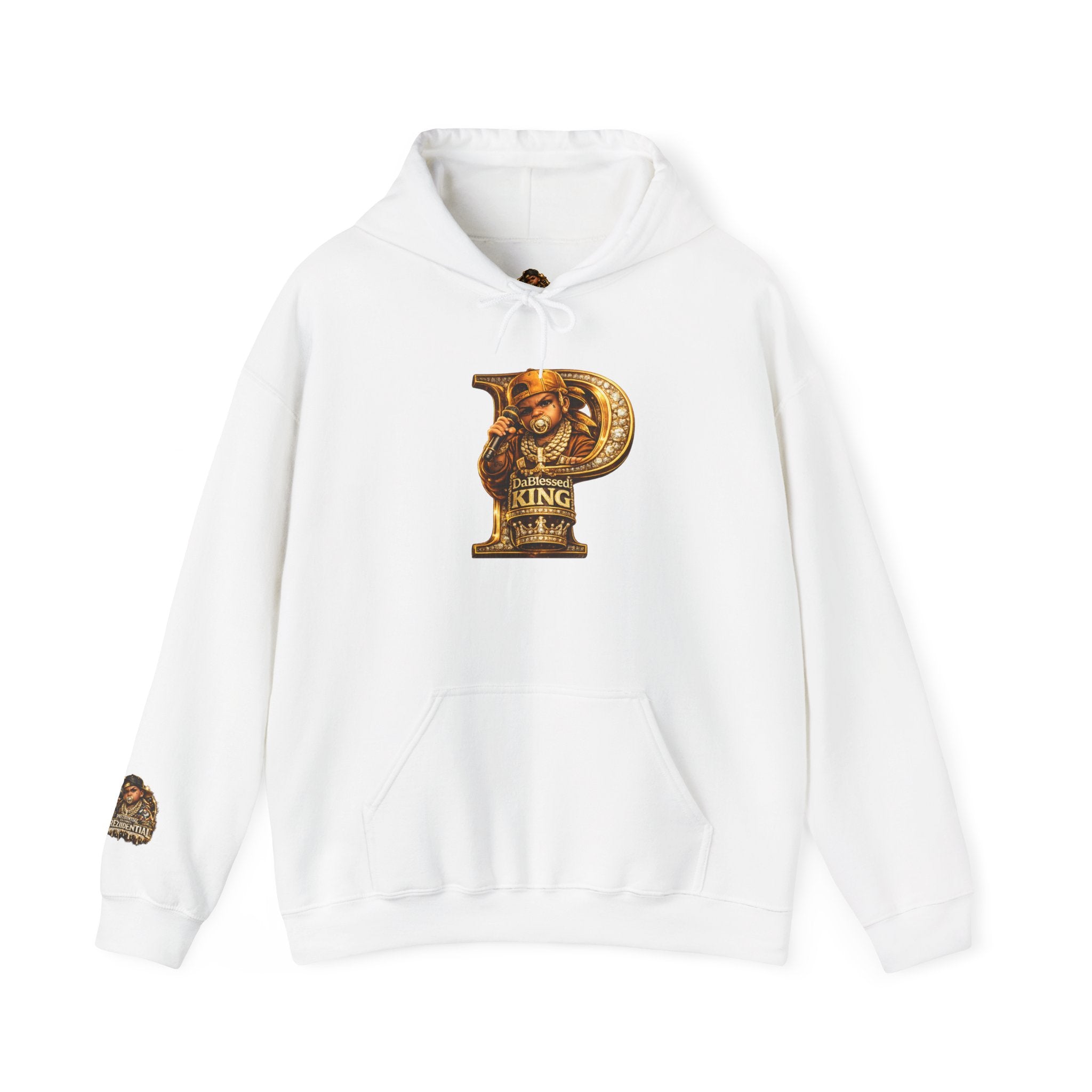 Hip-Hop King Hoodie — 'Prezzidential' Rap Tribute Pullover