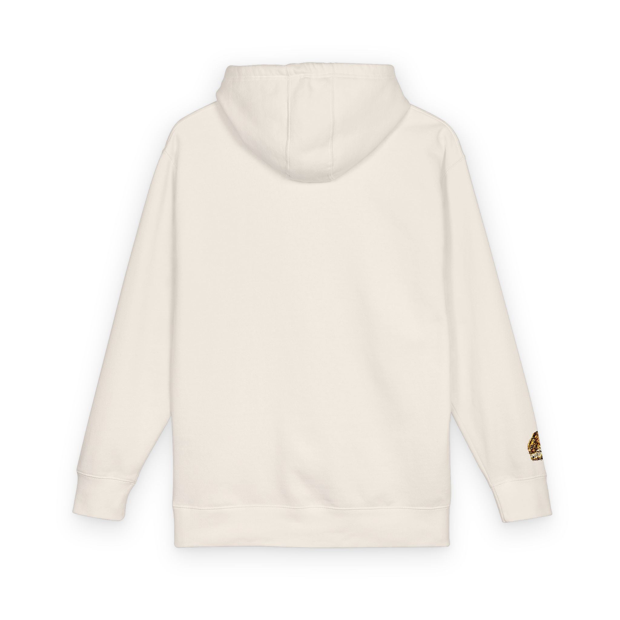 Floral P Initial Hoodie — Pink Rose Gold Monogram Fleece