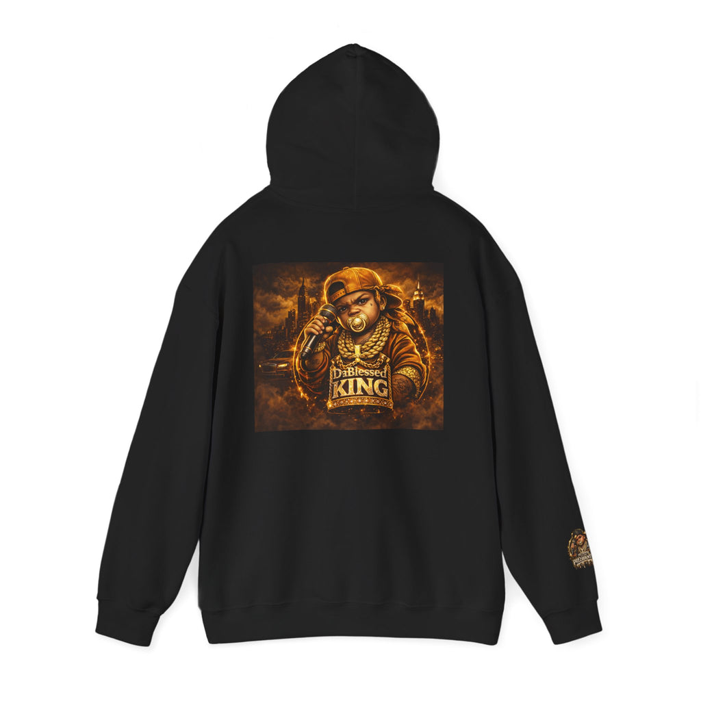 Hip-Hop King Hoodie — 'Prezzidential' Rap Tribute Pullover